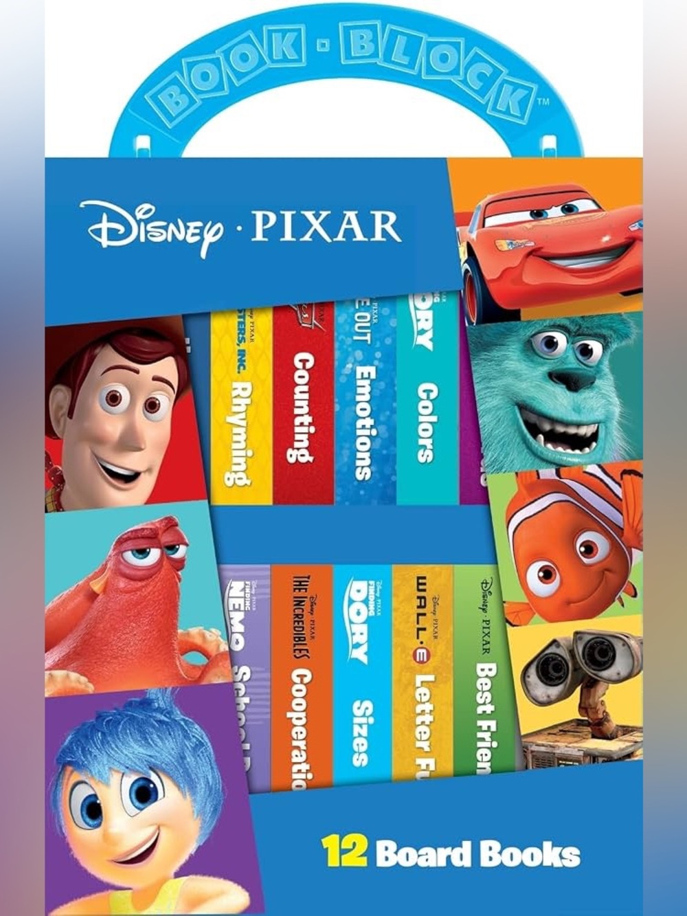 Disney Pixar My First Library 12 board book set